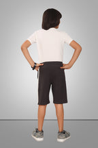 DARK GREY URBANBOYS STRETCH X FUNKY LYCRA SHORTS
