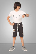 DARK GREY URBANBOYS STRETCH X FUNKY LYCRA SHORTS