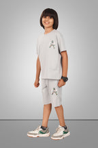 CREAM STREETMODE BOYS CO-ORD - DOWN SHOULDER EDITION