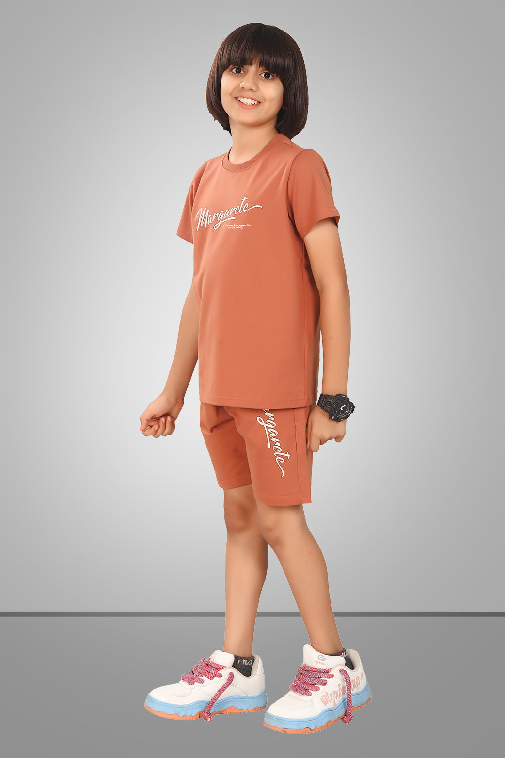 CHOCOLATE STREETSTYLE BOYS CO-ORD SET - COOL & COMFY