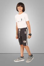 DARK GREY URBANBOYS STRETCH X FUNKY LYCRA SHORTS