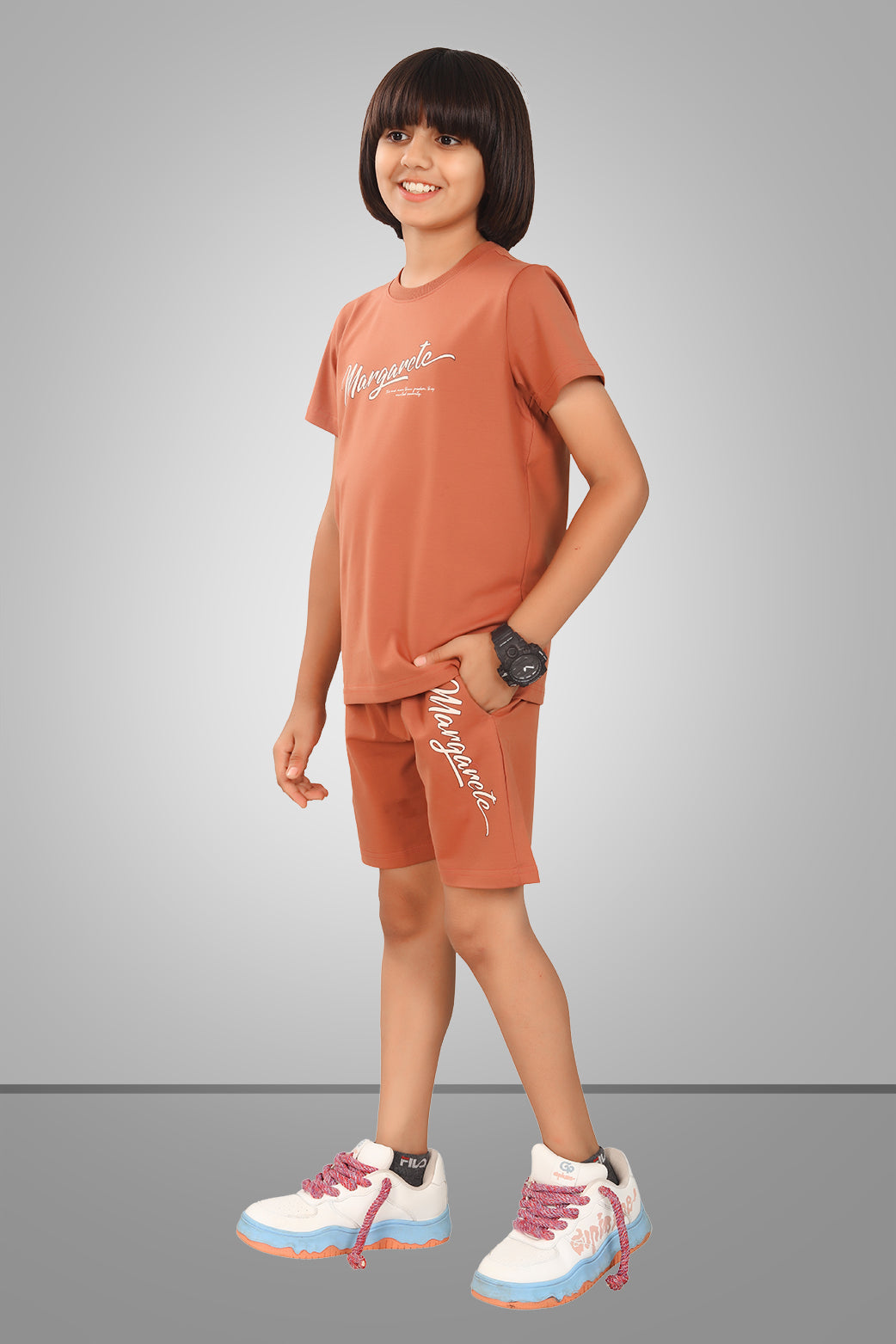 CHOCOLATE STREETSTYLE BOYS CO-ORD SET - COOL & COMFY