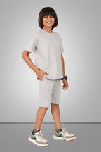 CREAM STREETMODE BOYS CO-ORD - DOWN SHOULDER EDITION