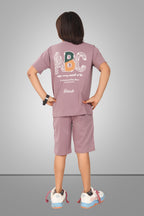 LIGHT OLIVE STREETMODE BOYS CO-ORD - DOWN SHOULDER EDITION
