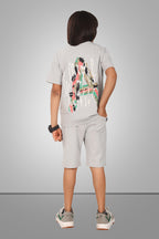 CREAM STREETMODE BOYS CO-ORD - DOWN SHOULDER EDITION