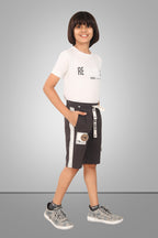 DARK GREY URBANBOYS STRETCH X FUNKY LYCRA SHORTS