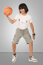 LIGHT OLIVE URBANBOYS STRETCH X FUNKY LYCRA SHORTS