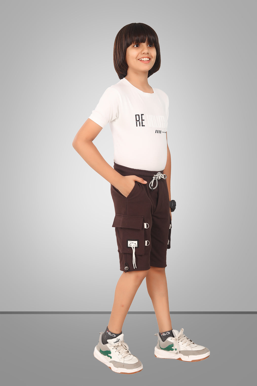 COFFEE URBANBOYS STRETCH X FUNKY LYCRA SHORTS