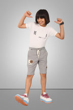 LIGHT GREY URBANBOYS STRETCH X FUNKY LYCRA SHORTS