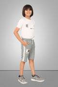 LIGHT OLIVE URBANBOYS STRETCH X FUNKY LYCRA SHORTS