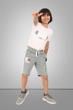 LIGHT OLIVE URBANBOYS STRETCH X FUNKY LYCRA SHORTS