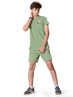 LIGHT GREEN STREETSTYLE BOYS CO-ORD SET - COOL & COMFY