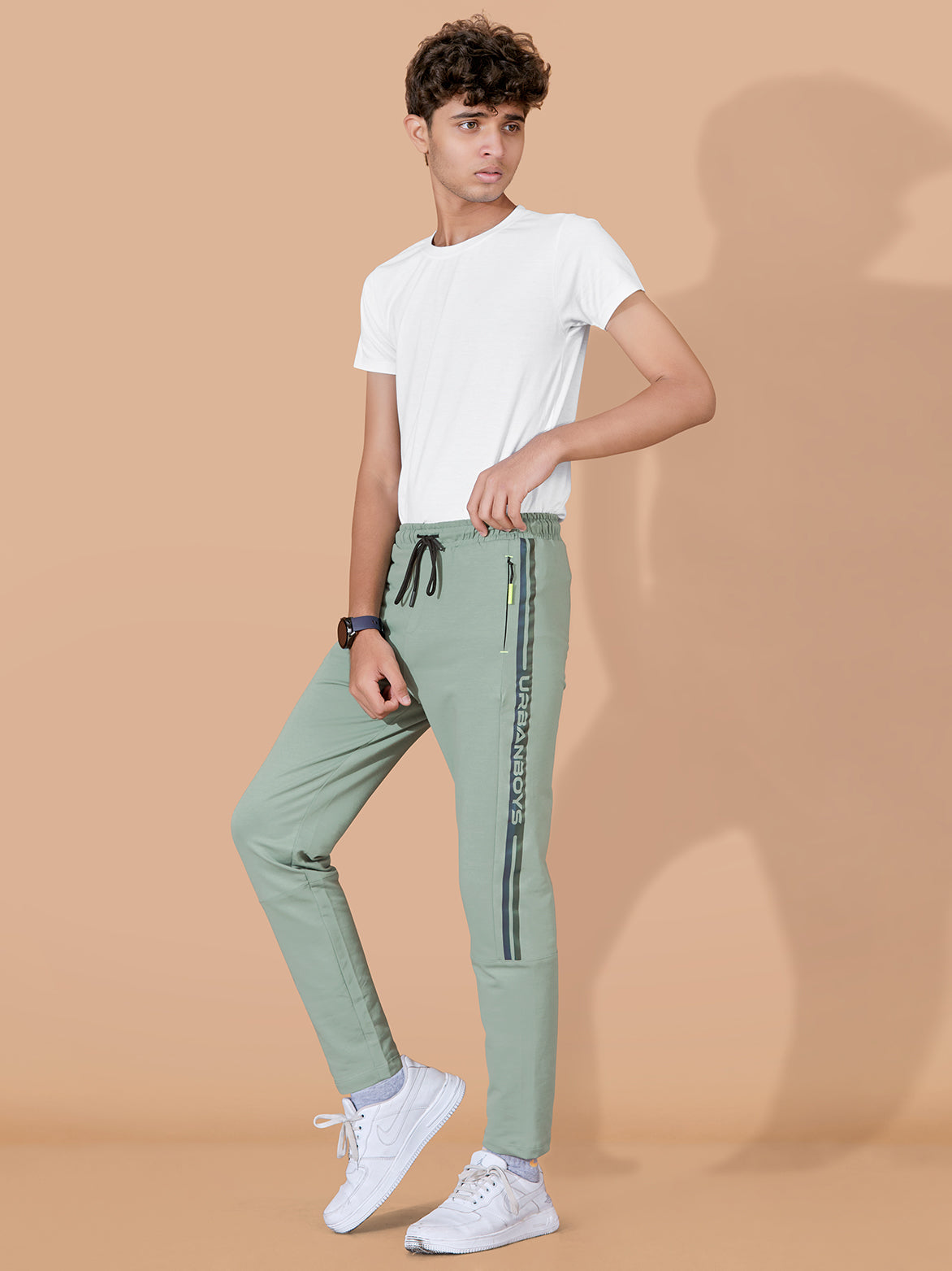 PISTA LYCRA PANT WITH 2 SIDE INVISIBLE ZIPPER