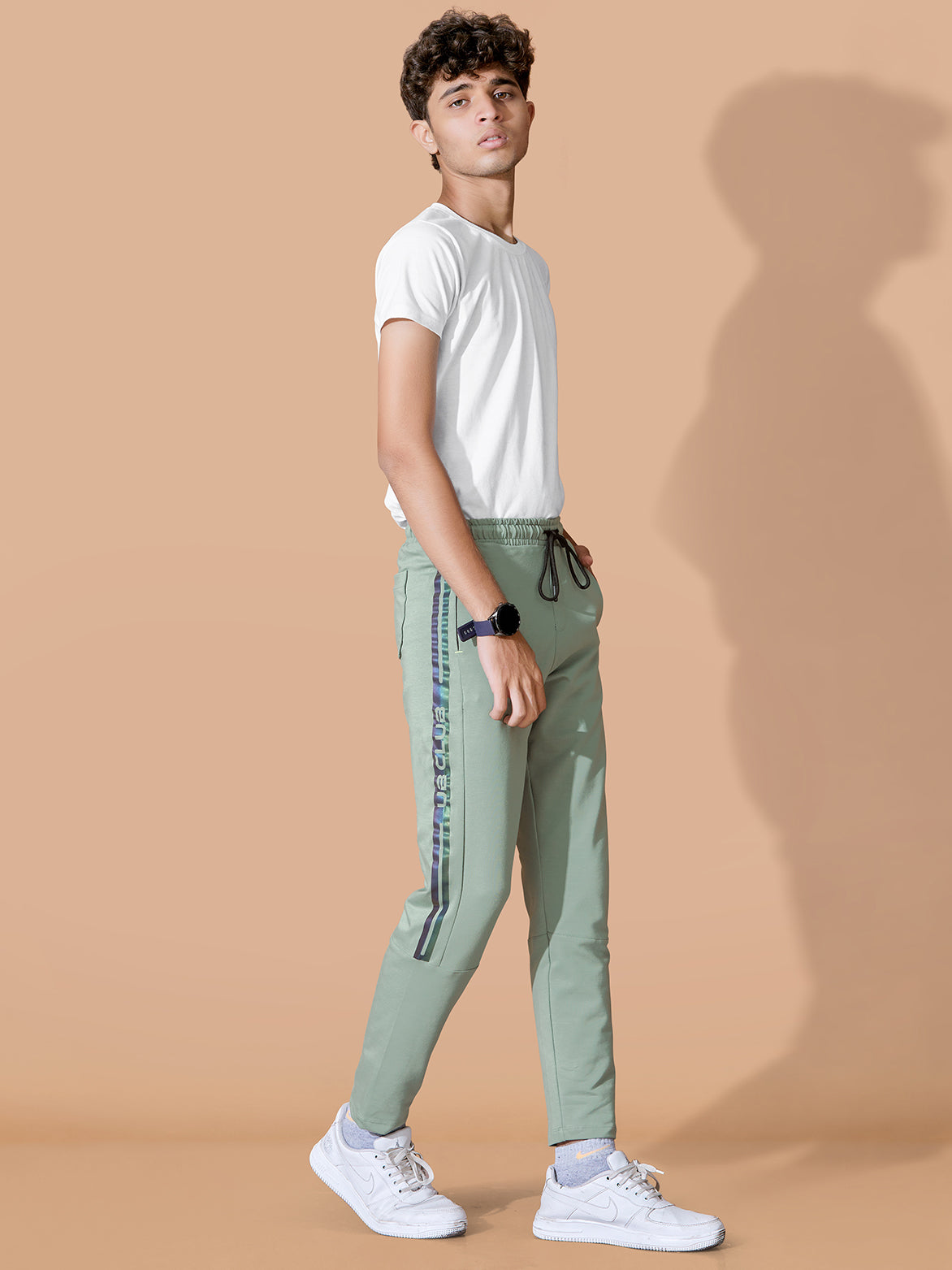 PISTA LYCRA PANT WITH 2 SIDE INVISIBLE ZIPPER