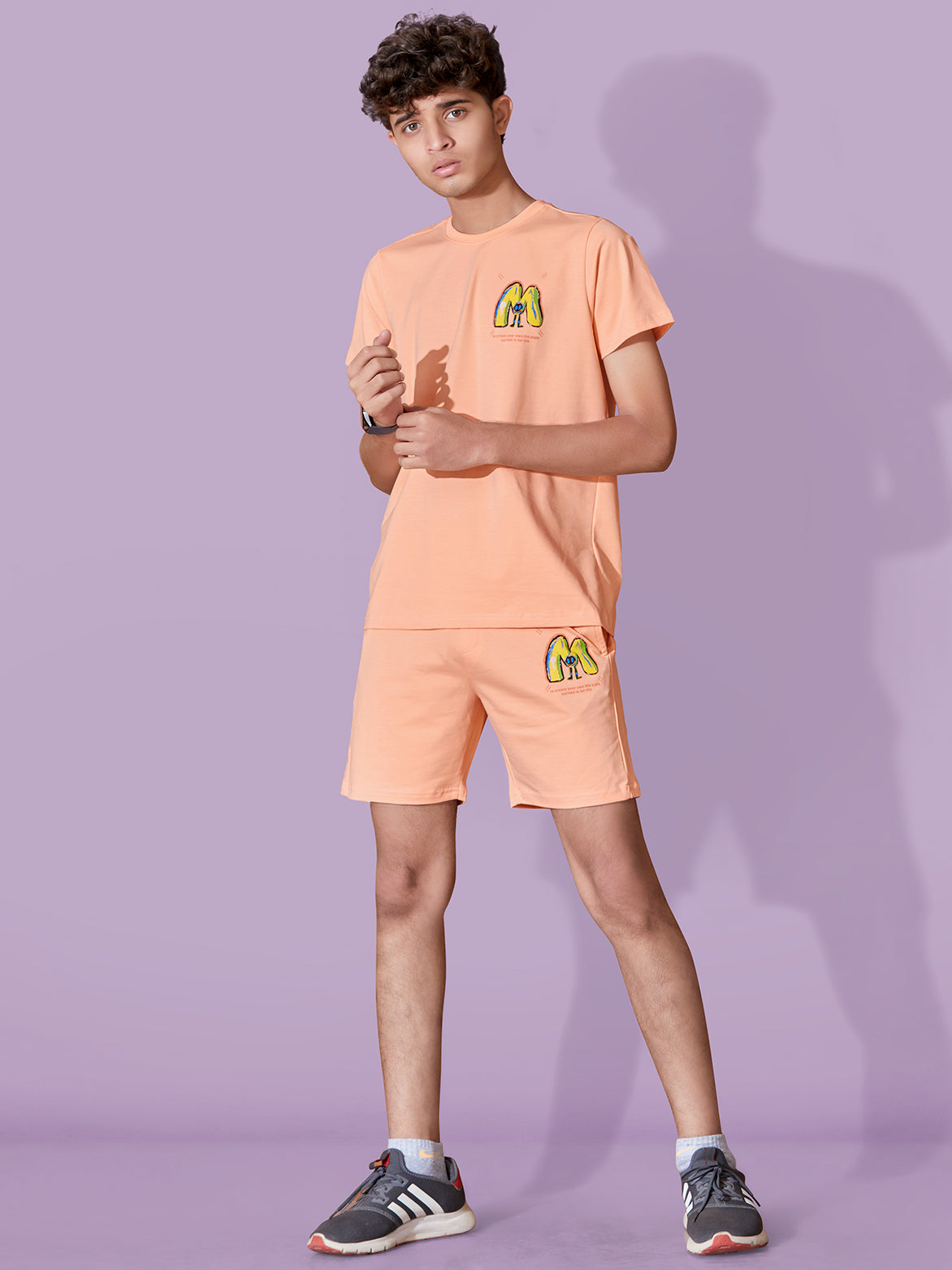 PEACH STREETSTYLE BOYS CO-ORD SET - COOL & COMFY