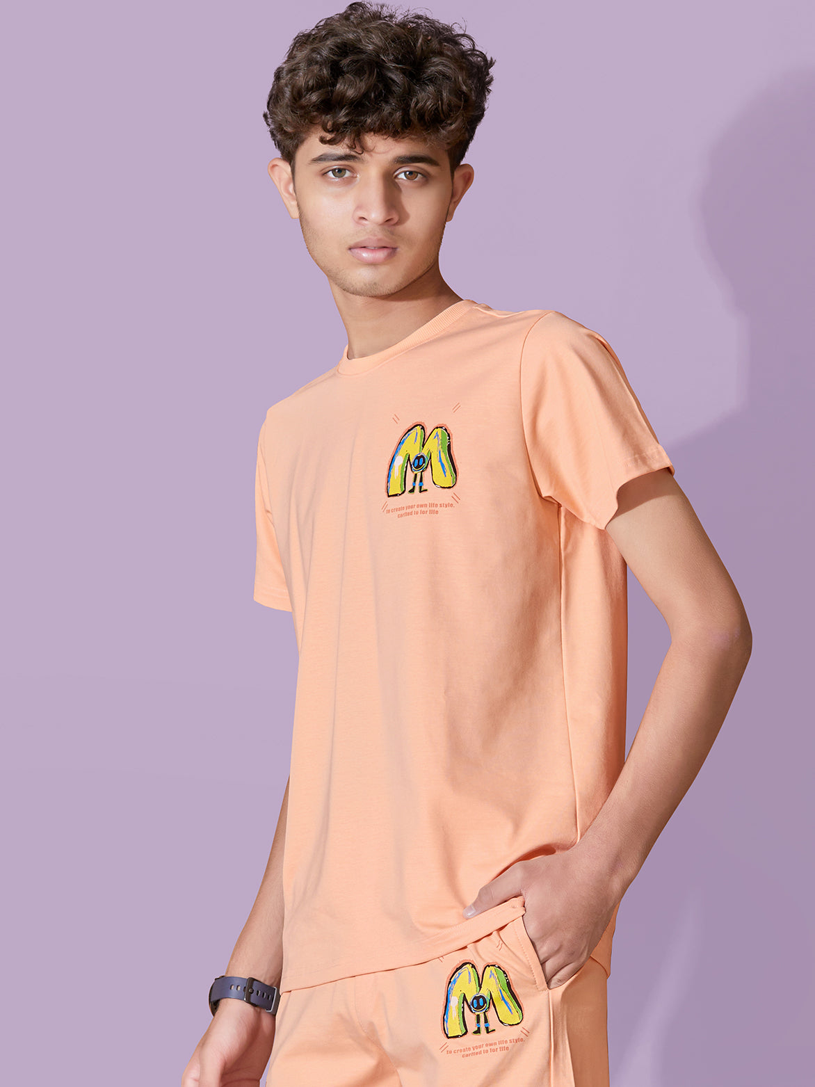 PEACH STREETSTYLE BOYS CO-ORD SET - COOL & COMFY