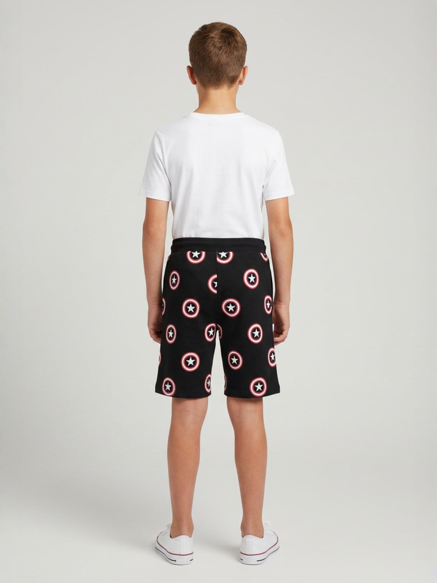 DARK GREY LYCRA PLAIN SHORTS WITH 2 SIDE ZIPPERS