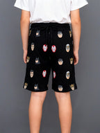 BLACK LYCRA SHORTS