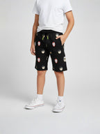 BLACK LYCRA SHORTS