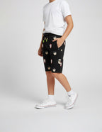 BLACK LYCRA SHORTS