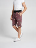BROWN LYCRA SHORTS