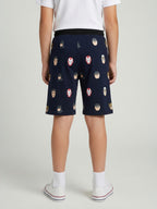 NAVY BLUE LYCRA SHORTS
