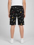 BLACK LYCRA SHORTS