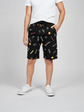 BLACK LYCRA SHORTS