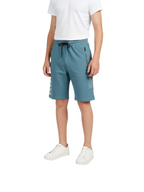 LIGHT SKY BLUE LYCRA PLAIN SHORTS WITH 2 SIDE ZIPPERS