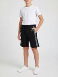BLACK URBANBOYS LYCRA SHORTS