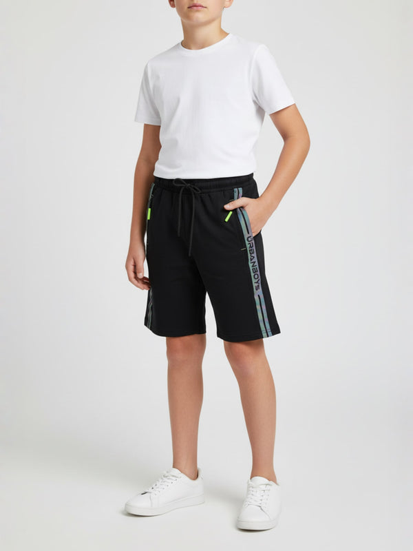 BLACK URBANBOYS LYCRA SHORTS