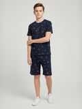 NAVY BLUE URBANBOYS ACTIVEPLAY POLY CO-ORD SET