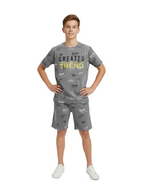 LIGHT GREY URBANBOYS ACTIVEPLAY POLY CO-ORD SET