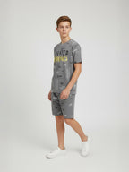 LIGHT GREY URBANBOYS ACTIVEPLAY POLY CO-ORD SET