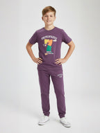MAUVE BIOGOLD FABRIC - LIGHTWEIGHT - STYLISH FULL PANT SET
