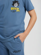 SKY BLUE NEXTGEN BOYS CO-ORD SET - PREMIUM FABRIC SHORTS