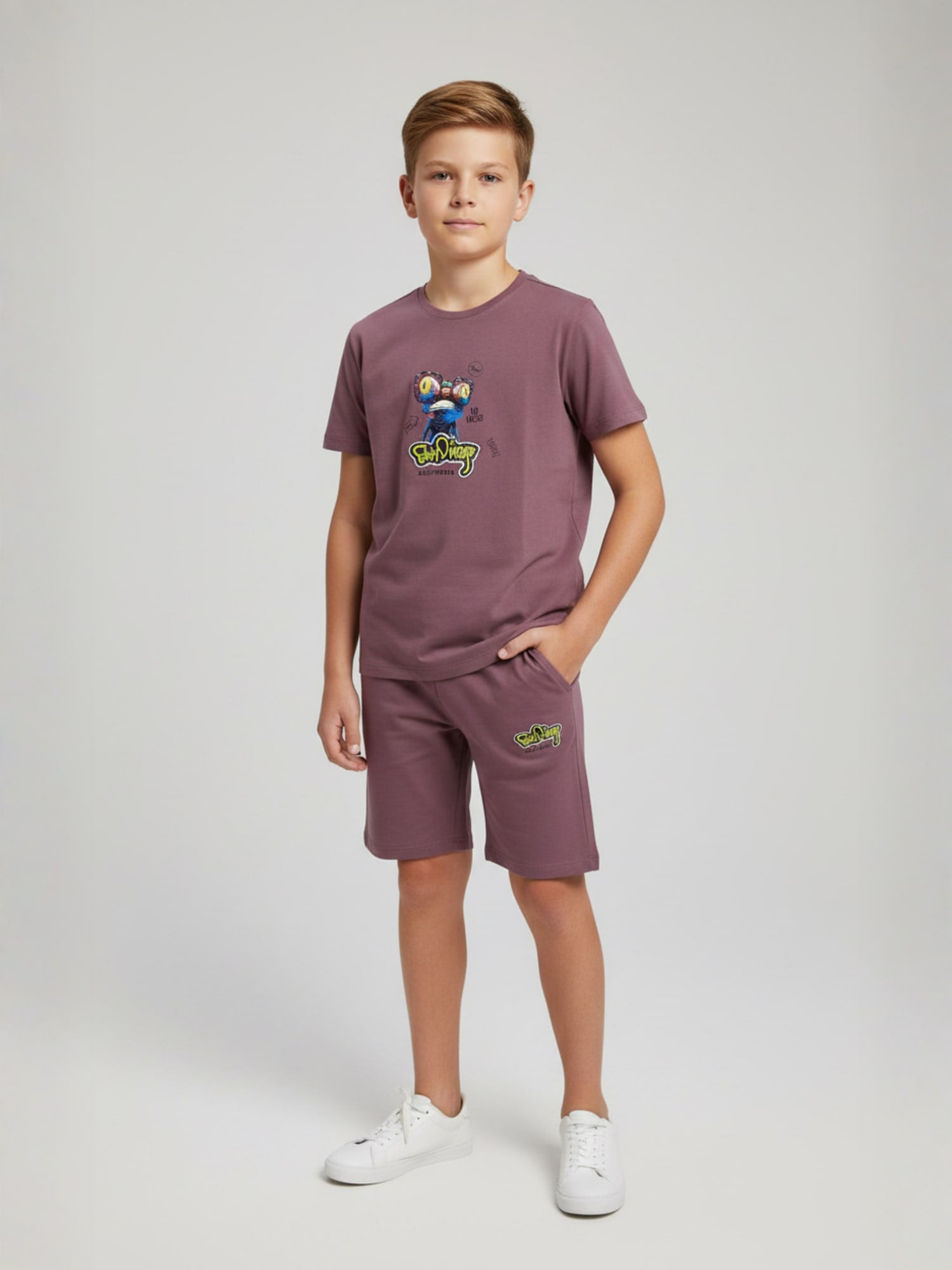 ONION NEXTGEN BOYS CO-ORD SET - PREMIUM FABRIC SHORTS