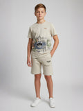 CREAM URBAN CHILL SHORTS CO-ORDS SET