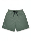 OLIVE NS LYCRA SPORTS SHORTS