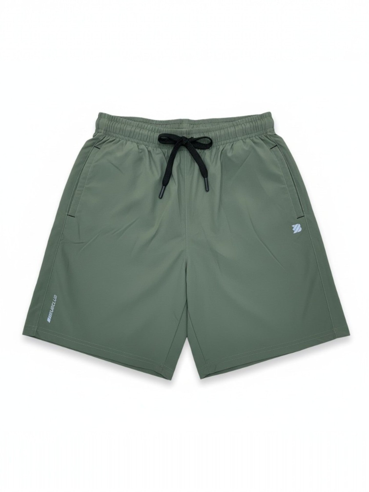 OLIVE NS LYCRA SPORTS SHORTS