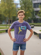 BLUE CORIAN T-SHIRT