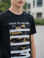 BLACK CORIAN T-SHIRT