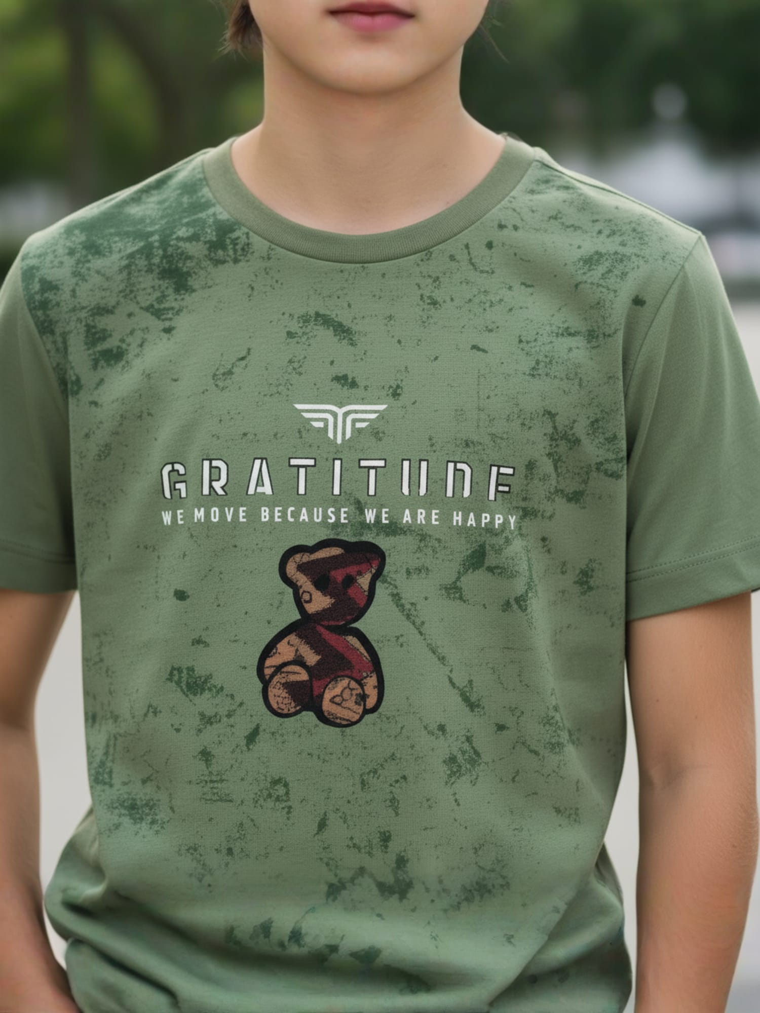 GREEN CORIAN T-SHIRT