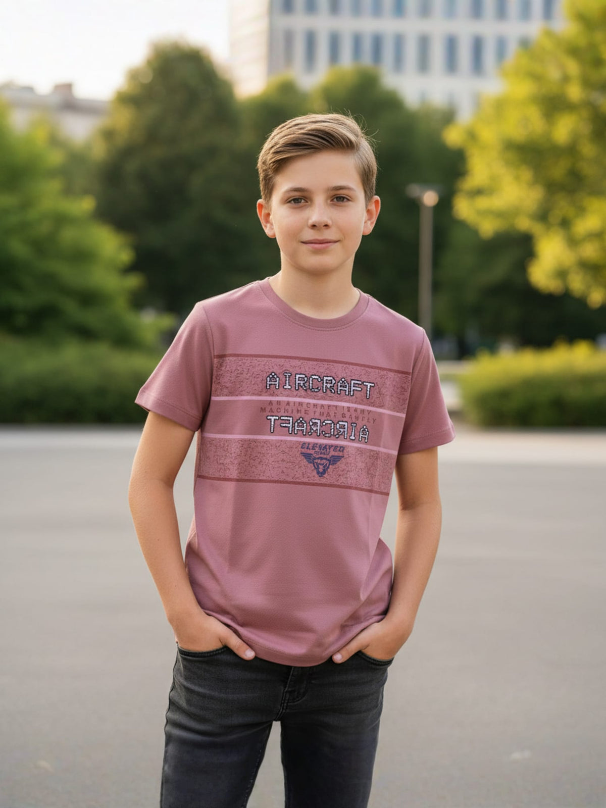 PURPLE CORIAN T-SHIRT