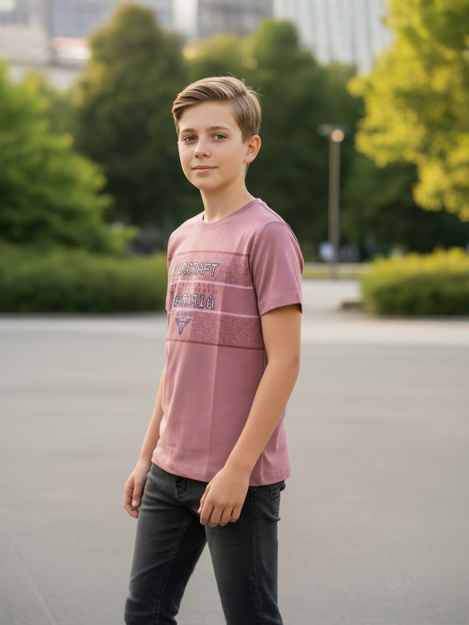 PURPLE CORIAN T-SHIRT
