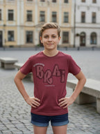 MAROON TENCIL T-SHIRT