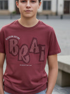 MAROON TENCIL T-SHIRT