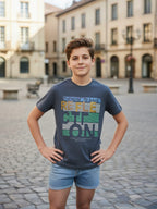 BLUE TENCIL T-SHIRT