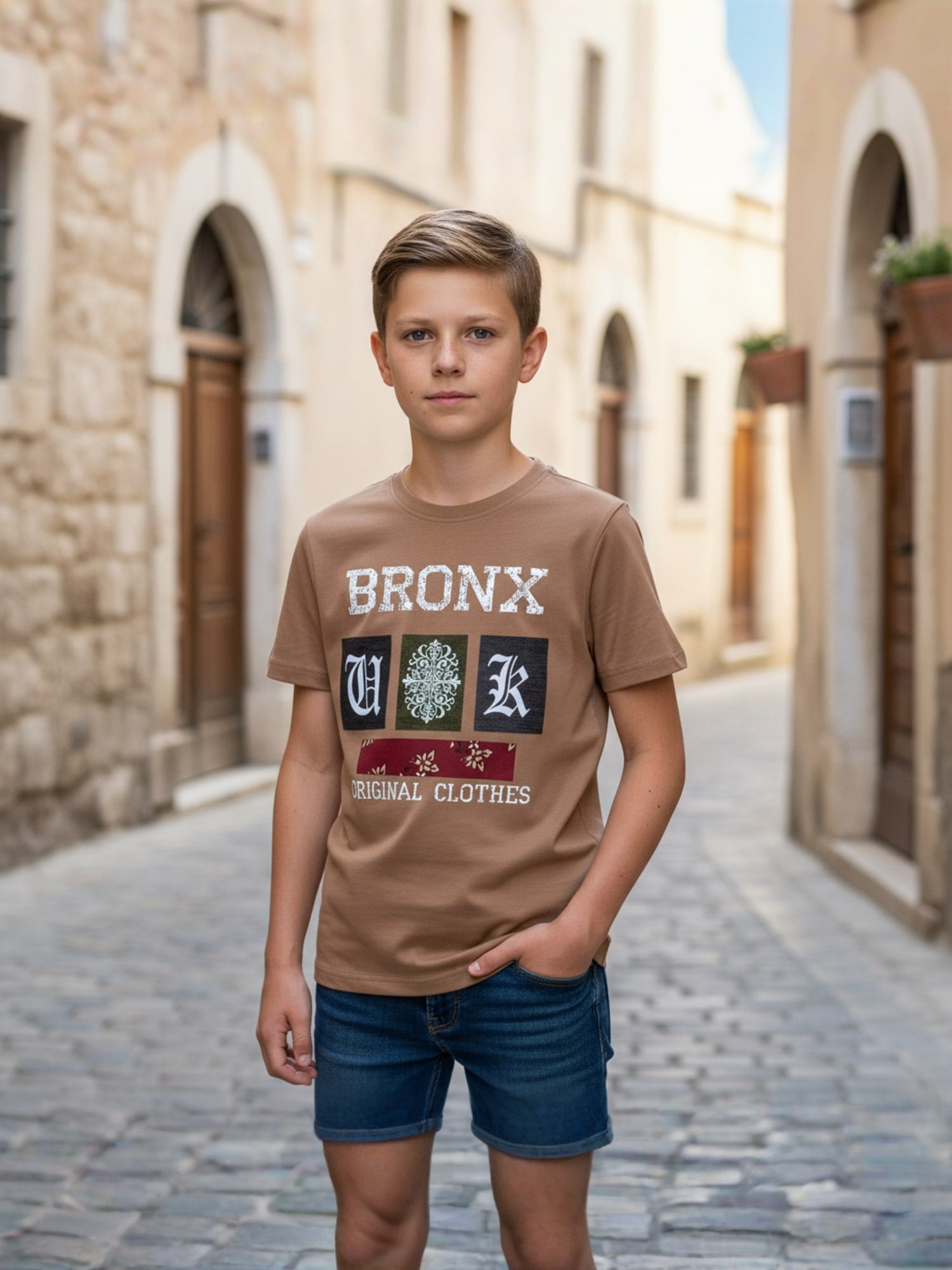 BROWN IMP T-SHIRT