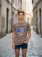BROWN REGULAR T-SHIRT
